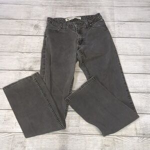 Harley Davidson Black / grey jeans size 2 long